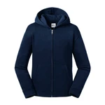 Navy blue children's sweatshirt with hood and zipper Authentic Russell Navy blue children's sweatshirt with hood and zipper Authentic Russell