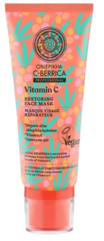 OBLEPIKHA C-BERRICA Obnovujúca maska na tvár - vitamin C a rakytník 100 ml