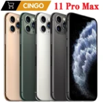 Original iPhone 11 Pro Max 6.5" RAM 4GB ROM 64/256GB A13 IOS Unlocked cellphone iphone 11pro max iphone11promax