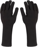Sealskinz Waterproof All Weather Ultra Grip Knitted Gauntlet Black L Rękawice kolarskie