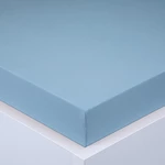 Napínacia plachta na posteľ jersey EXCLUSIVE modrá sada 2 ks 90 x 200 cm
