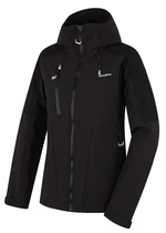 Husky  Sevan L black, L Dámska softshell bunda