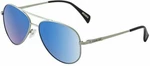 Dirty Dog Maverick 53476 Silver/Blue Mirror Polarized M Lunettes de vue