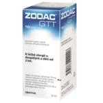 Zodac gtt.10mg/ml por.gtt.sol. II, 20 ml