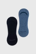Ponožky Calvin Klein pánske, čierna farba, 701218708