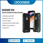 DOOGEE S51 6.0" HD Display 4GB +64GB Octa Core 12MP AI Double Camera 5180mAh 8MP Front Camera Android 12.0 NFC Supports