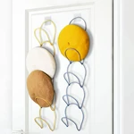 1 Set Excellent Hat Sorting Storage Rack Anti-slip Hat Storage Rack Save Space Keep Neat Wall Behind Door Hat Hanger