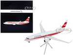 Boeing 737-800 Commercial Aircraft "American Airlines - Trans World Airlines" Gray with Red Stripes "Gemini 200" Series 1/200 Diecast Model Airplane