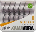 Korda háčky Kamakura Wide Gape Barbless size 6