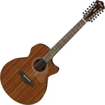 Ibanez AE2912-LGS Natural Guitarra electroacústica de 12 cuerdas