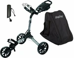 BagBoy Nitron SET Silver/Black Trolley manuale golf