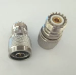 1pc N Male plug to UHF PL259 SO239 Female Jack Coaxia Straight RF Adapter Connectors