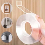 Transparent Double Sided Tape Nano Tape Waterproof Seamless Wall Stickers Reusable Heat Resistant Bathroom Home Decoration Tapes