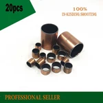 20Pcs SF1 SF-1 0812 Self Lubricating Composite Bearing Bushing Sleeve 8 x 10 x 12mm Free shipping High Quality