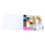 26-Grid Soft Pottery Set Christmas Model Bohemian Style DIY Jewelry Accessories Set Polymer Clay