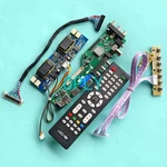 For LM250WF1 HSD250MUW2 LCD 3663 DVB Digital Driver Board LVDS 30 Pin 1920*1080 USB HDMI-Compatible VGA AV RF 25" DIY Kit 4-CCFL