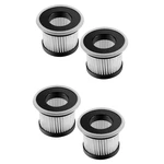 Cartridge Filter For Deerma CM300S CM400 CM500 CM800 Vacuum Cleaner Parts, Replacement Filter Cartridge, 4Pcs
