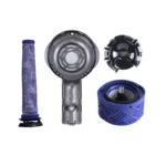 Motor Rear Cover + Pre&Post HEPA Filter for V6 DC58 DC59 DC62 DC72 DC74 Vacuum Cleaner Upgrade
