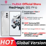 Nubia Redmagic 8s Pro Global Version 5G Smart Phone 6.8'' 120Hz AMOLED Latest Version Snapdragon 8 Gen 2 Octa Core 6000mAh