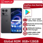 OnePlus Ace Racing 5G 8GB 128GB MTK Dimensity 8100 MAX Octa Core 6.59'' 120Hz Screen 64MP Triple Camera 5000mAh 67 Charger