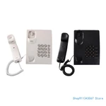 Wall Phone Fixed Landline Wall Telephones with Mute and Redial Call Drop shipping