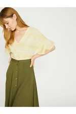 Koton Blouse - Yellow - Regular fit