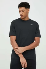 Tréninkové tričko Reebok černá barva