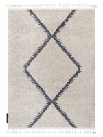 Kusový koberec Berber Maknes B5910 cream and grey-180x270