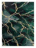 Kusový koberec Emerald 1018 green and gold-140x190