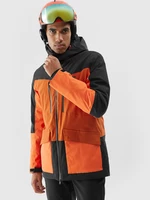Pánska lyžiarska bunda s membránou 15000 - oranžová