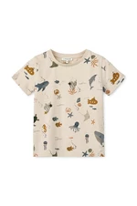 Detské bavlnené tričko Liewood Apia Baby Printed Shortsleeve T-shirt vzorovaný