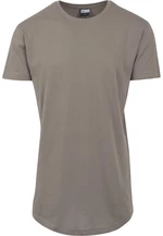 Army Green T-Shirt in the Shape of a Long Tee