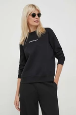Mikina Calvin Klein Jeans dámská, černá barva, s aplikací, J20J222548