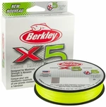 Berkley x5 Braid Flame Green 0,12 mm 12,1 kg 150 m Linie împletită