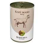 BOHEMIA PET FOOD Konzerva kozí maso ve vlastní šťávě pro psy 400 g