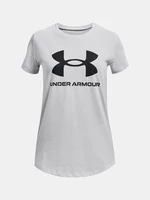 Under Armour UA G Sportstyle Logo SS Triko dětské Šedá