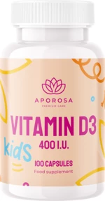 Aporosa Kids Vitamin D3 400 I.U. 100 kapsúl