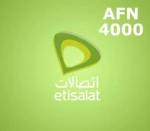 Etisalat 4000 AFN Mobile Top-up AF