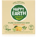 Happy Earth 100% Natural Shampoo Bar Dry & Damaged hair tuhý šampon pro suché a poškozené vlasy 70 g