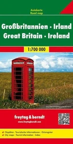 Automapa Velká Británie Irsko 1:700 000
