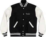 Fender Jacke Custom Shop Varsity Schwarz-Weiß L