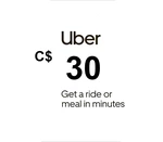 Uber C$30 CA Gift Card