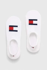Ponožky Tommy Jeans 2-pak biela farba, 701228224