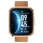 GARETT Smartwatch GRC STYLE Gold steel Inteligentné hodinky, rozbalené