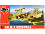 Level 1 Model Kit Curtiss P-40B Warhawk Fighter-Bomber Aircraft 1/72 Plastic Model Kit by Airfix