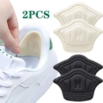 1 Pair of Heel Pad Inserts - Size Adjustable Durable Insole Suitable for Heel Protection with Back Sticker