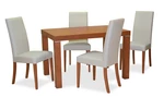 MI-KO Jedálenský set stôl SPLIT / stoličky MARZIA čerešňa