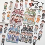 20 pcs Four seasons wear Decorative Stickers Scrapbooking diy cute boy girl Stick Label Diary Stationery Album Journal Sticker