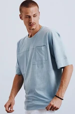 Men's T-shirt light blue Dstreet