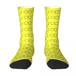 MDMA (Ecstasy) Molecule Sock Socks Men Women Polyester Stockings Customizable Funny